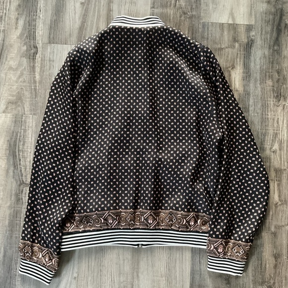 Scotch & Soda Black and Brown Bomber Jackets - Picture 7 of 10